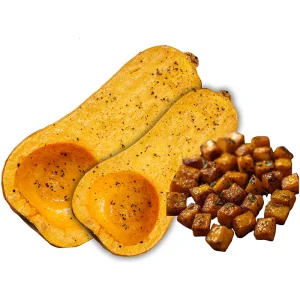 Roasted Butternut Cubes by Thrive – healthy butternut dog treats