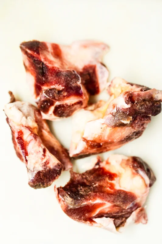 Raw Ostrich Kneecaps 01 Raw Ostrich Kneecaps