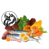 Fish and venison frozen dog food with sardines, eggs and vegetables – Thrive South Africa